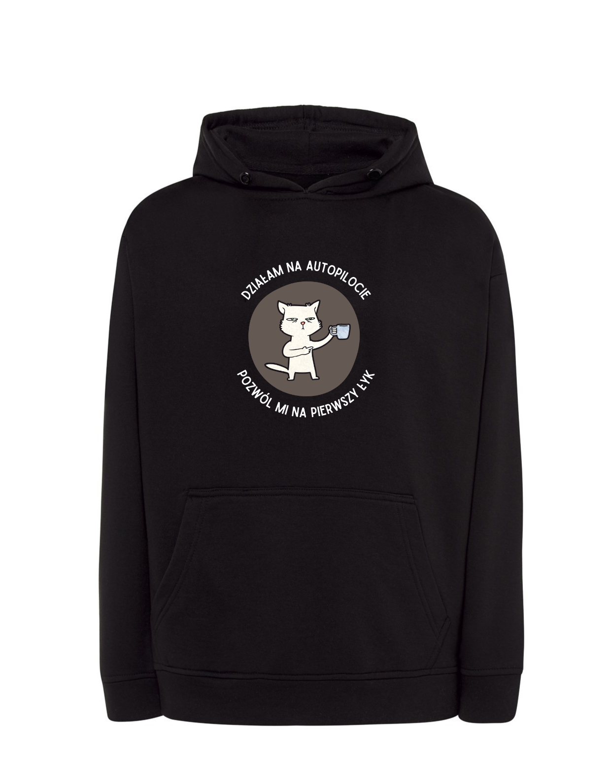 Bluza Z Kapturem Działam na Autopilocie
