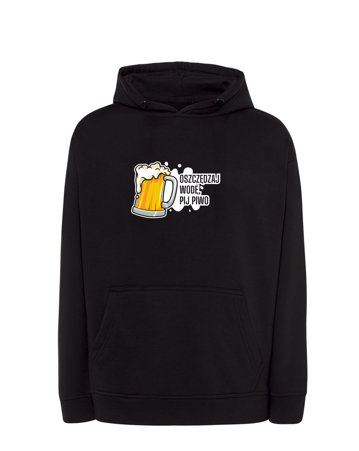Bluza Z Kapturem Oszczędzaj Wodę Pij Piwo